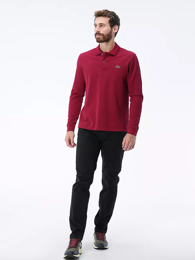 LACOSTE Poloshirt Classic Fit L1312 dunkelrot