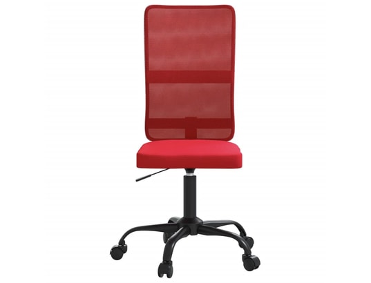 VIDAXL - Chaise de bureau bordeaux tissu en maille