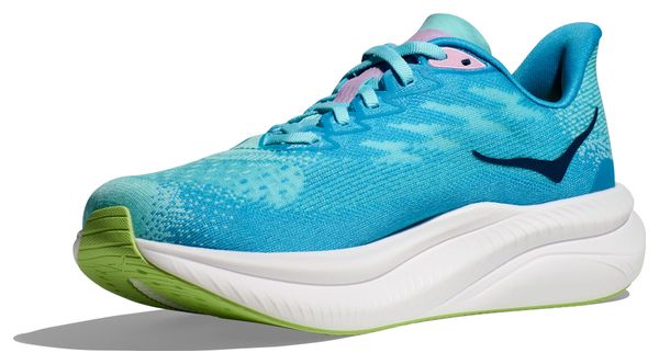 Chaussures Running Hoka Mach 6 Bleu Femme