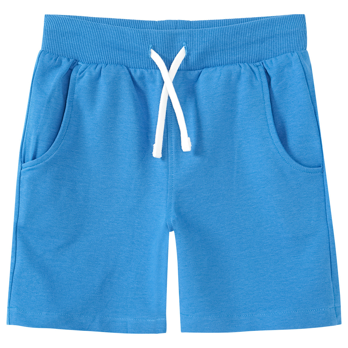 Famy 2 Jungen Joggingshorts im Set blau / dunkelblau