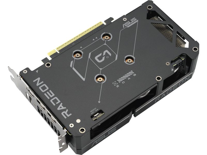 ASUS Grafikkarte AMD Radeon RX9060 XT Dual 8GB Grafikkarte mit 8 GB GDDR6 Speicher