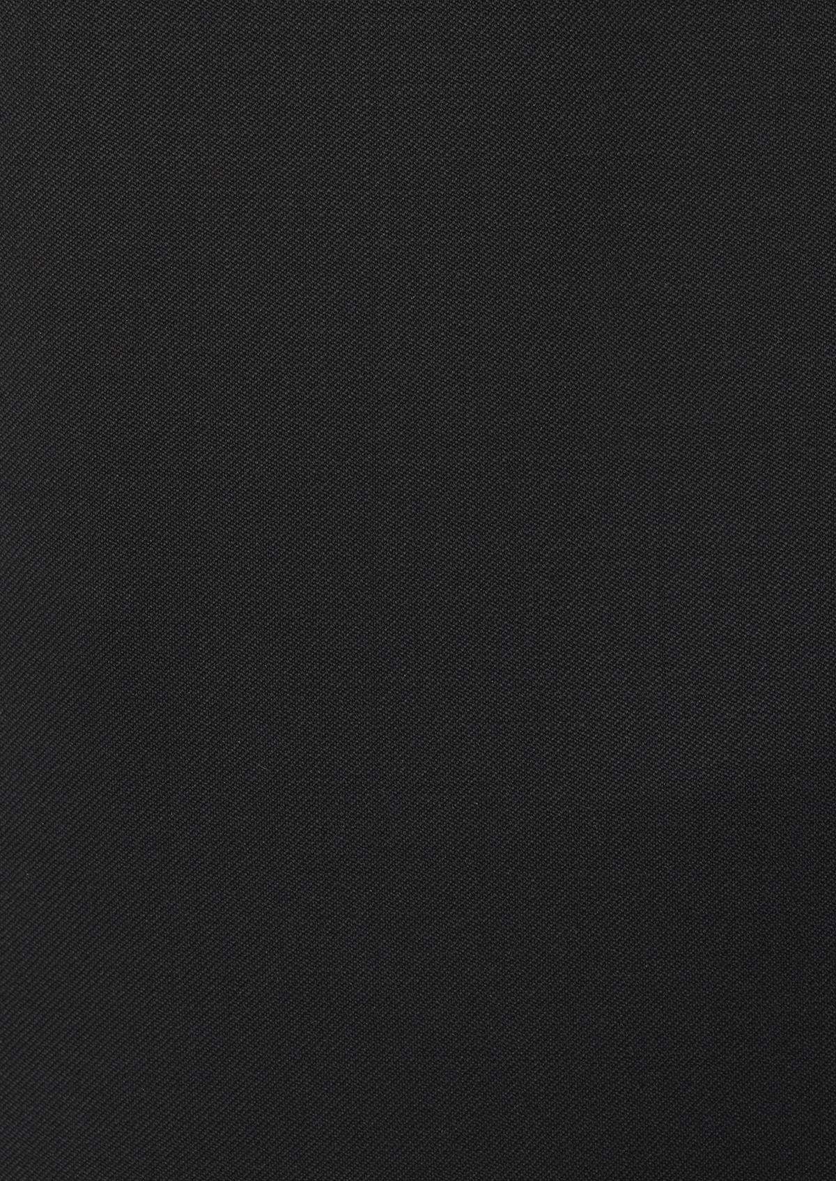 Pantalon de costume Regular en laine Vitale Barberis Canonico unie noire