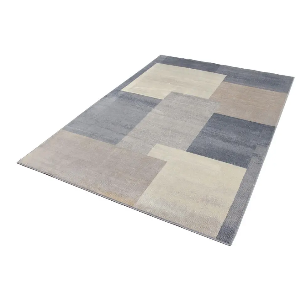 Vloerkleed Vivace Alan - Grijs/ Blauw - Tapijt - 230x160 cm - (26015)