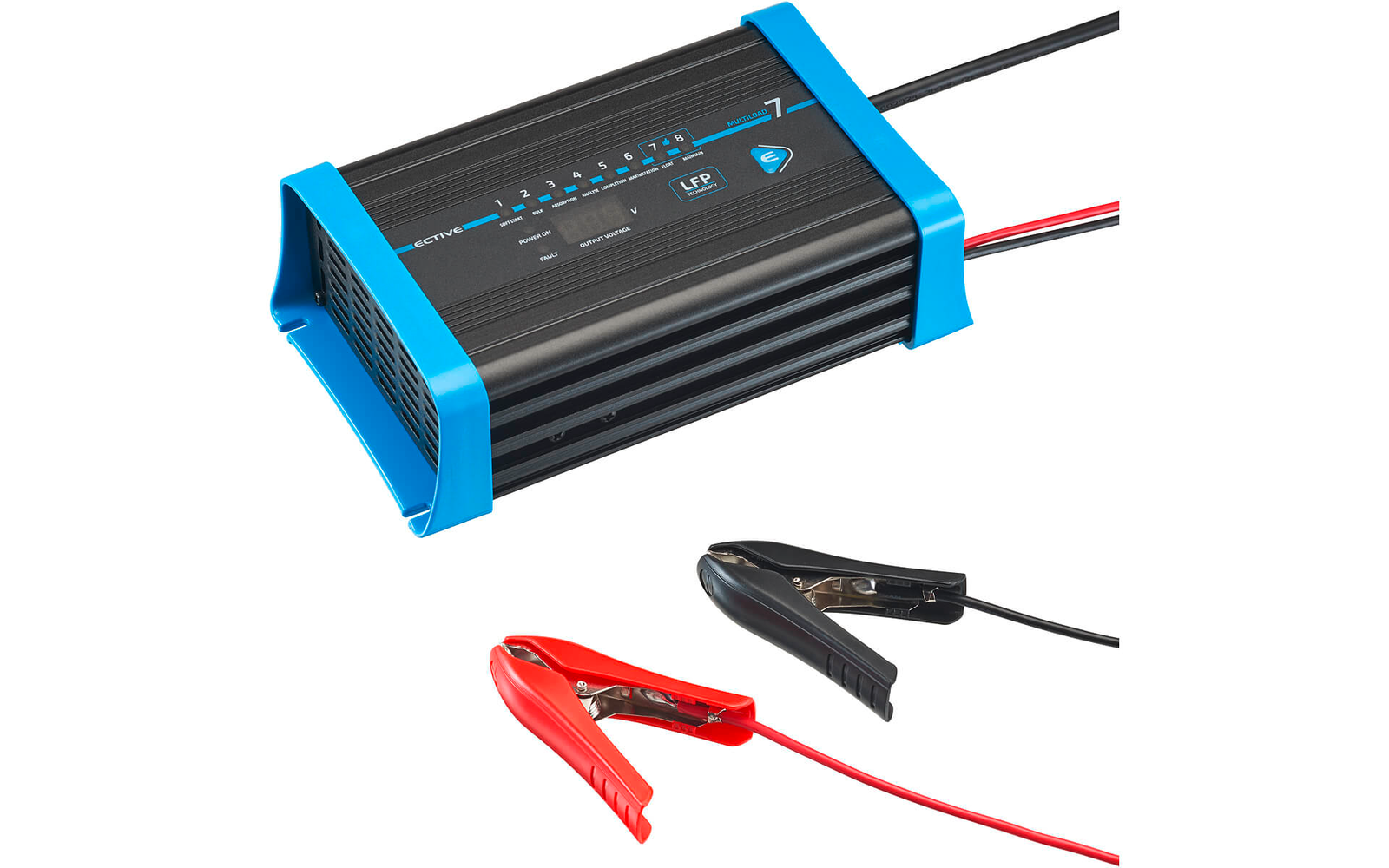 ECTIVE Multiload 5 LPF 8 Stufen Lithium Batterieladegerät 5 Ampere 12 Volt