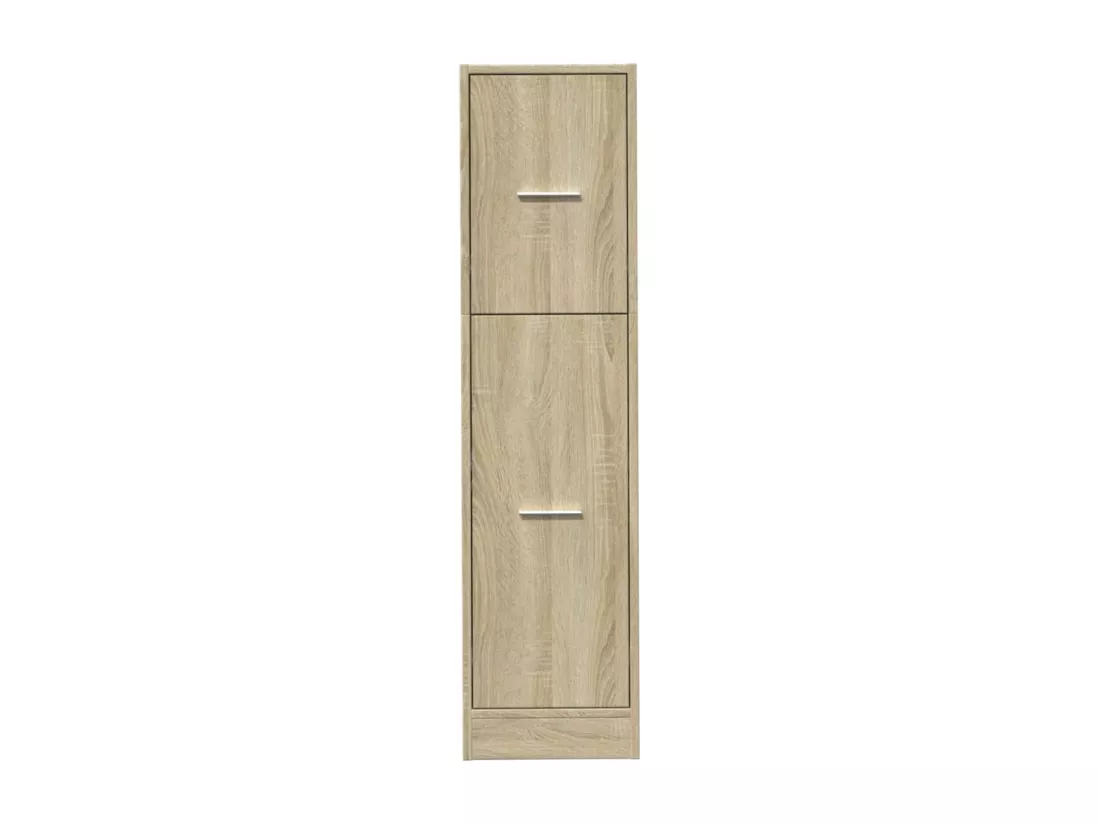 Armoire d'apothicaire chêne sonoma 30x41x118 cm bois ingénierie