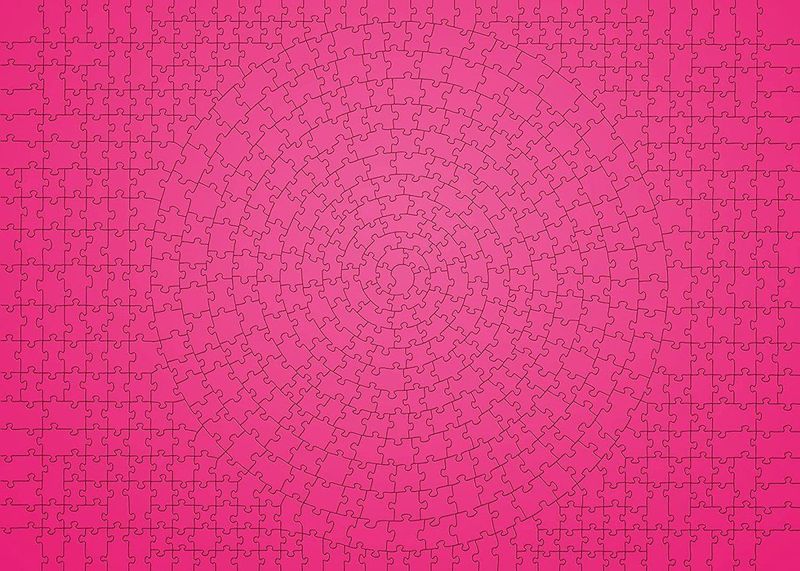 Ravensburger - Krypt Pink - Puzzel - Roze - 654 Stukjes