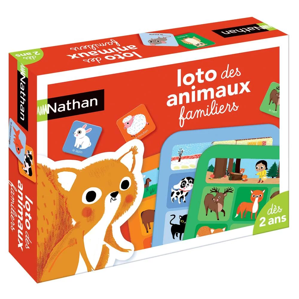 LOTO DES ANIMAUX FAMILIERS