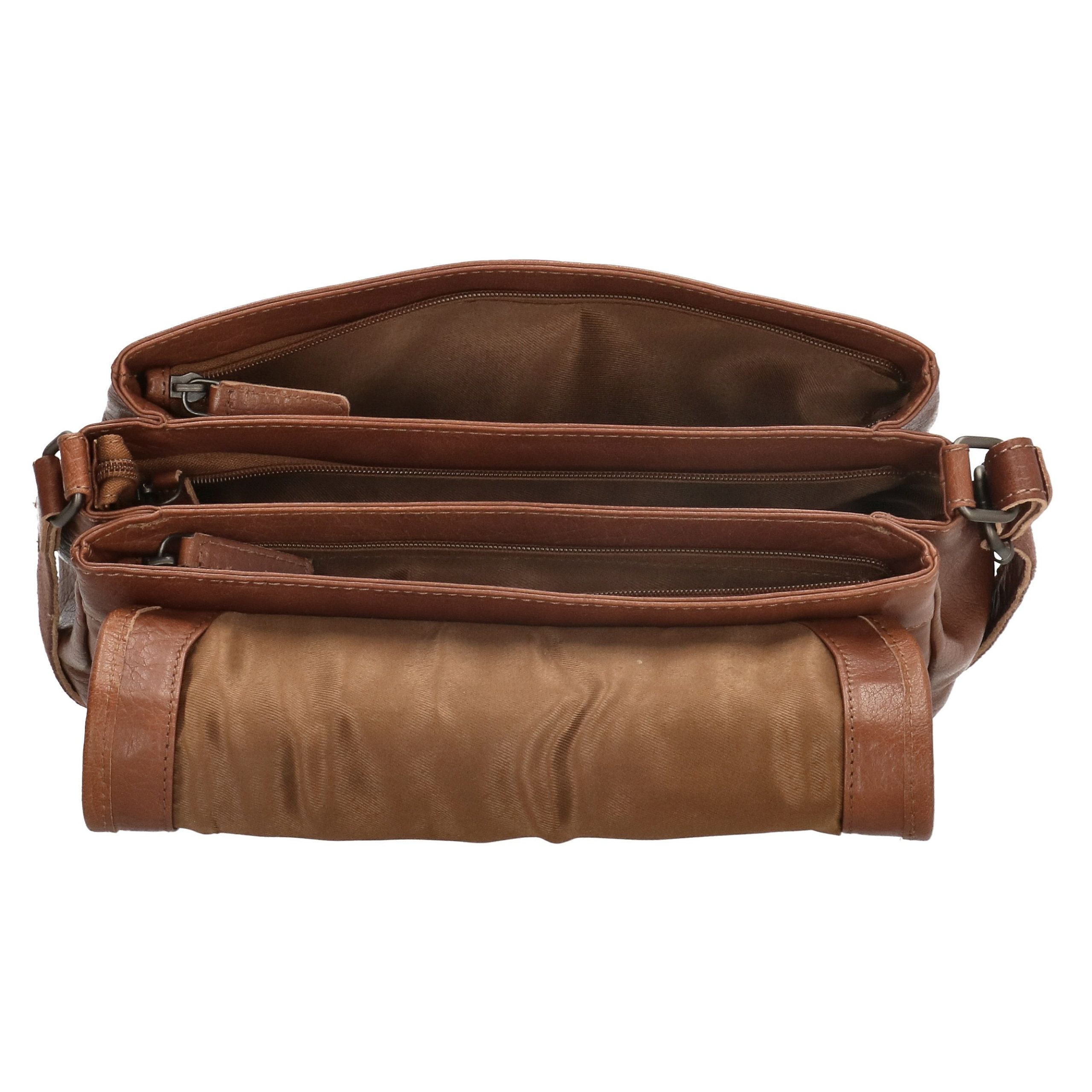 Hide & Stitches San Antonio Schoudertas Bruin