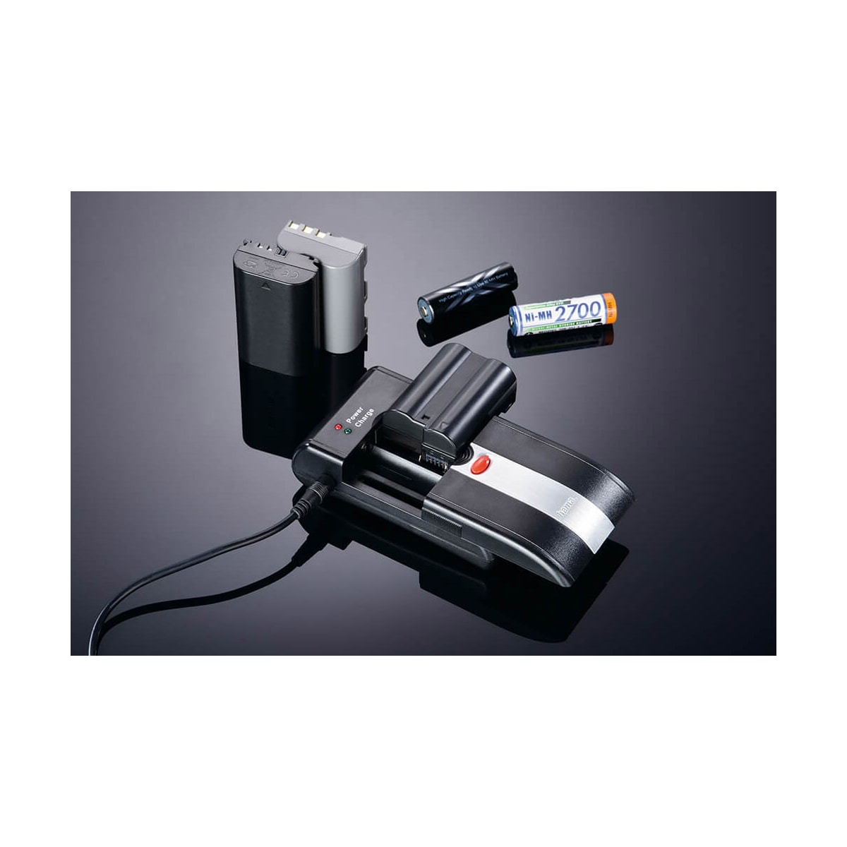 Hama Delta Ovum LED universal batterilader