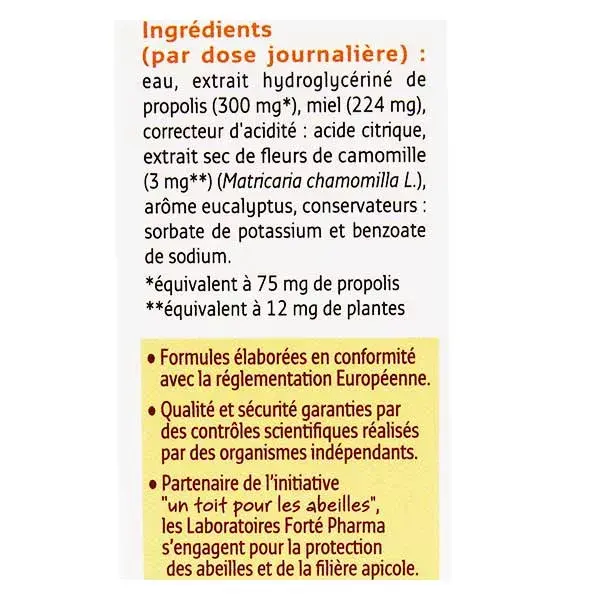 Spray de própolis para adultos Forté Pharma 15ml