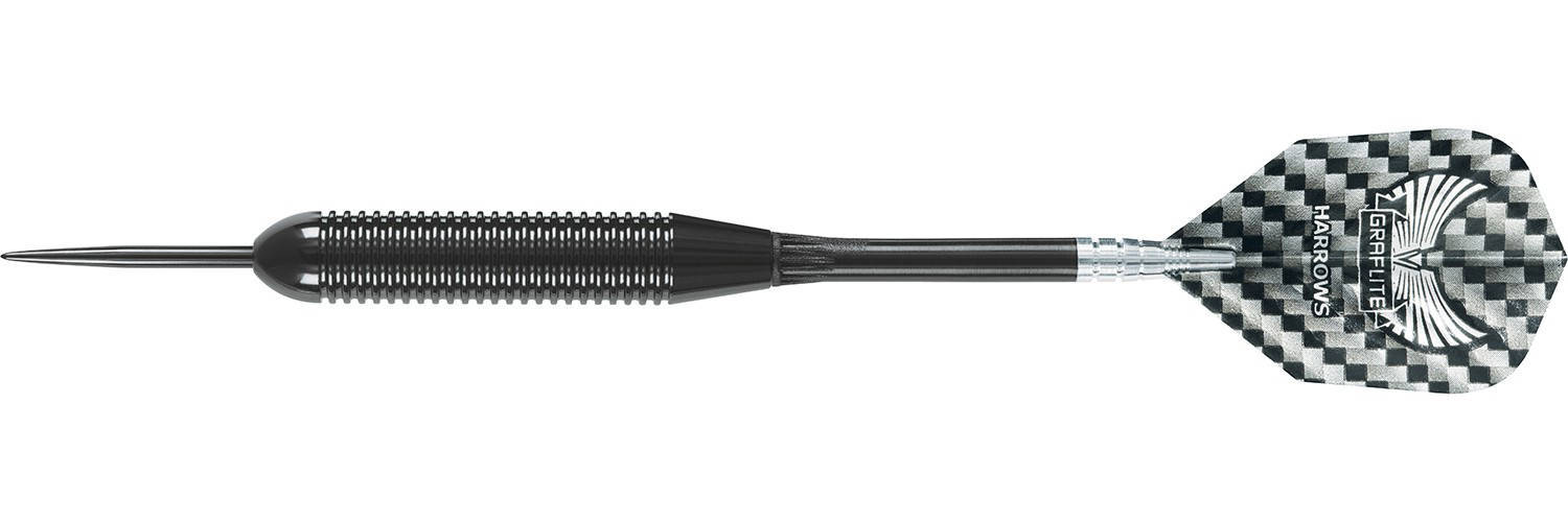 Harrows Black Arrow steeltip dartpijlen (24 gram)