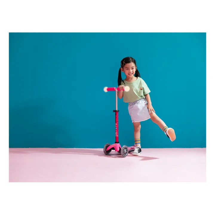 Micro Trottinette Mini Micro Deluxe Magic LED | Rose