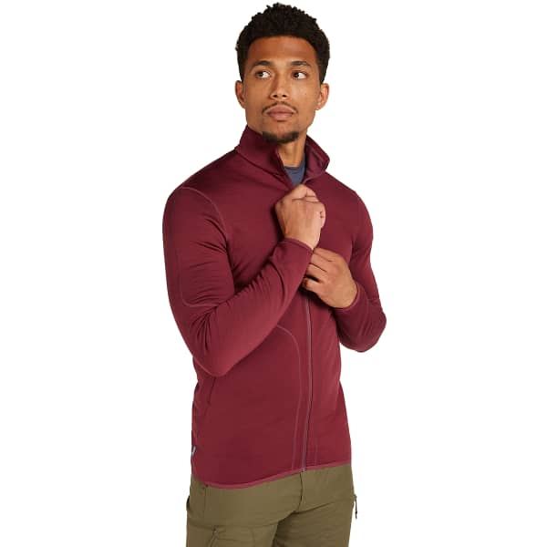 Veste polaire randonnée ICEBREAKER 560 REALFLEECE ELEMENTAL II LS ZI PORT