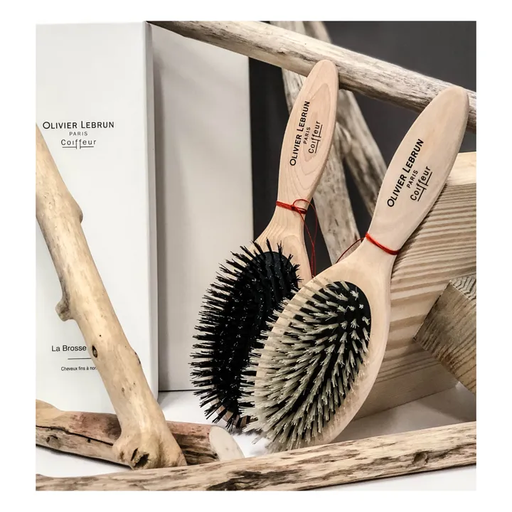 Olivier Lebrun Brosse en frêne pour cheveux fins