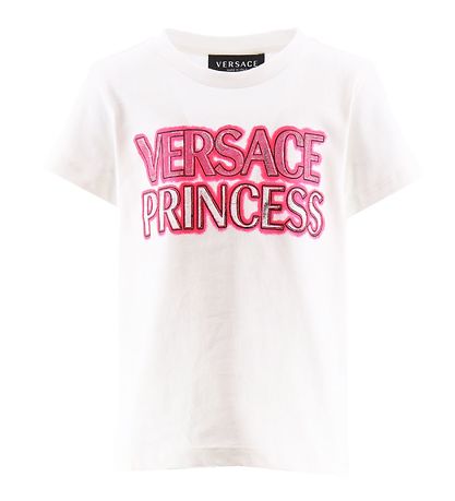 Versace T-Shirt - Weiß/Pink