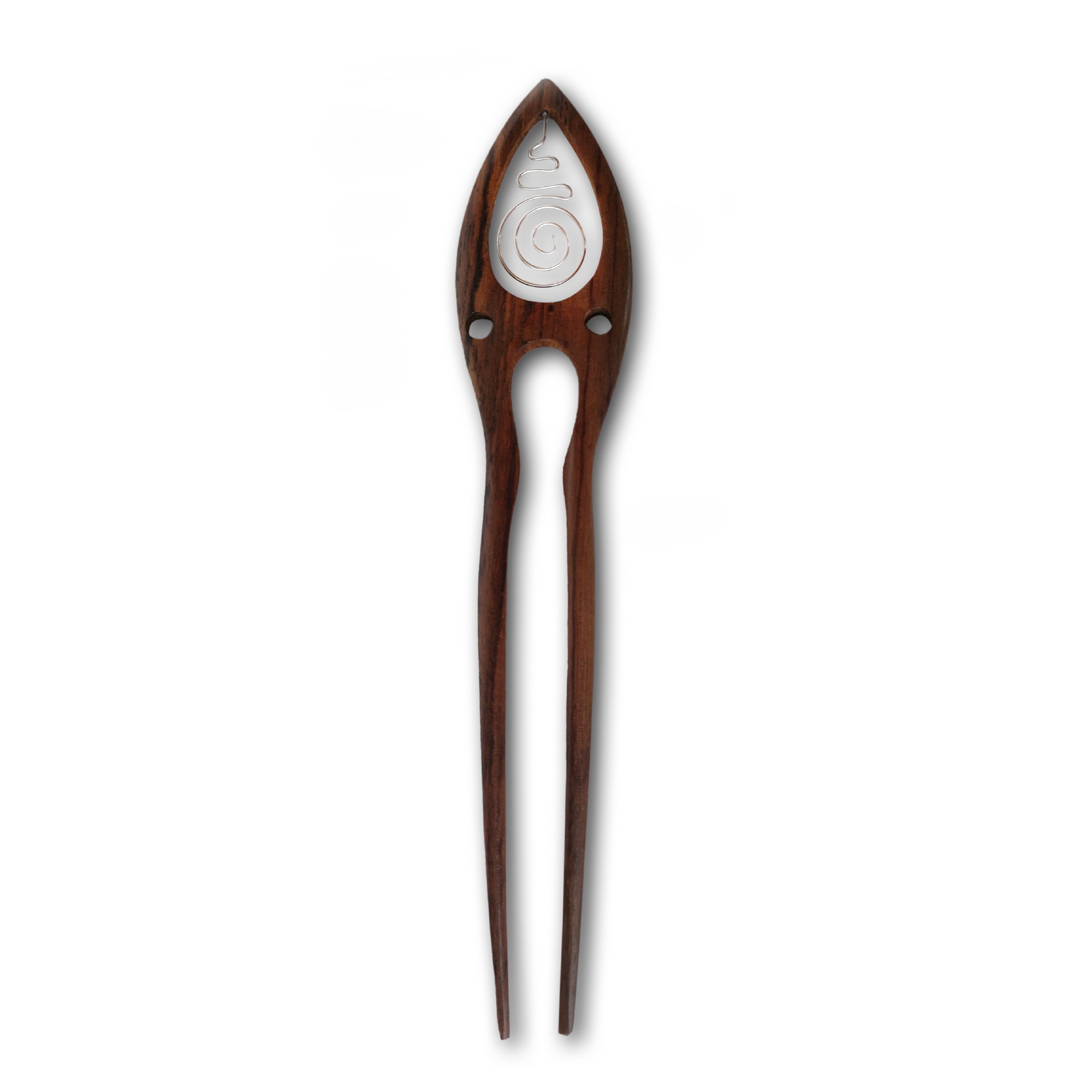 Haarstecker 'Curls', braun, B 3,5 cm, H 18 cm, T 0,3 cm günstig bestellen