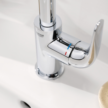 Grohe Wastafelmengkraan Swift L-size  met Waste Chroom