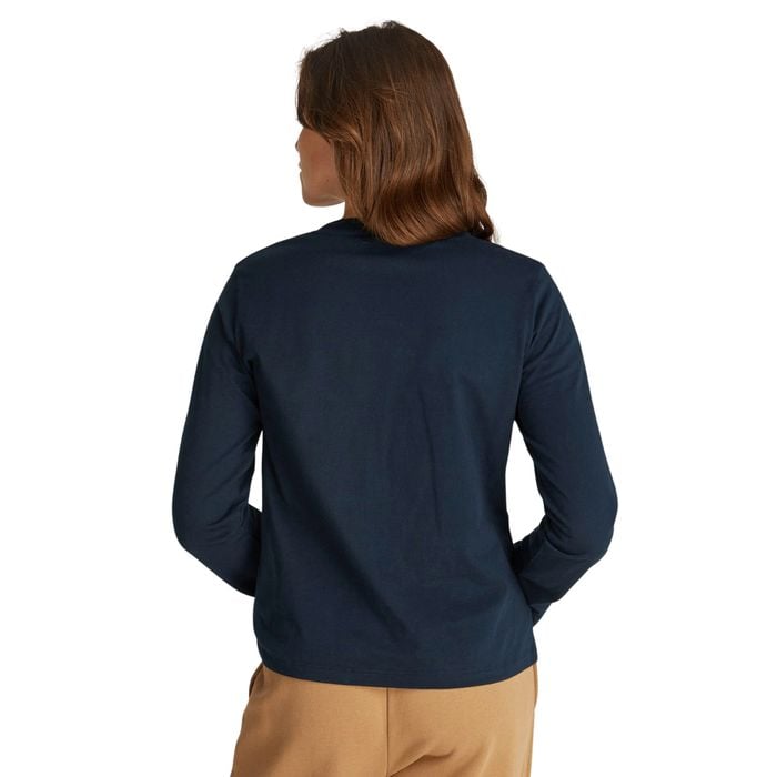Tommy Hilfiger Regular Corp Logo Longsleeve Shirt Dames