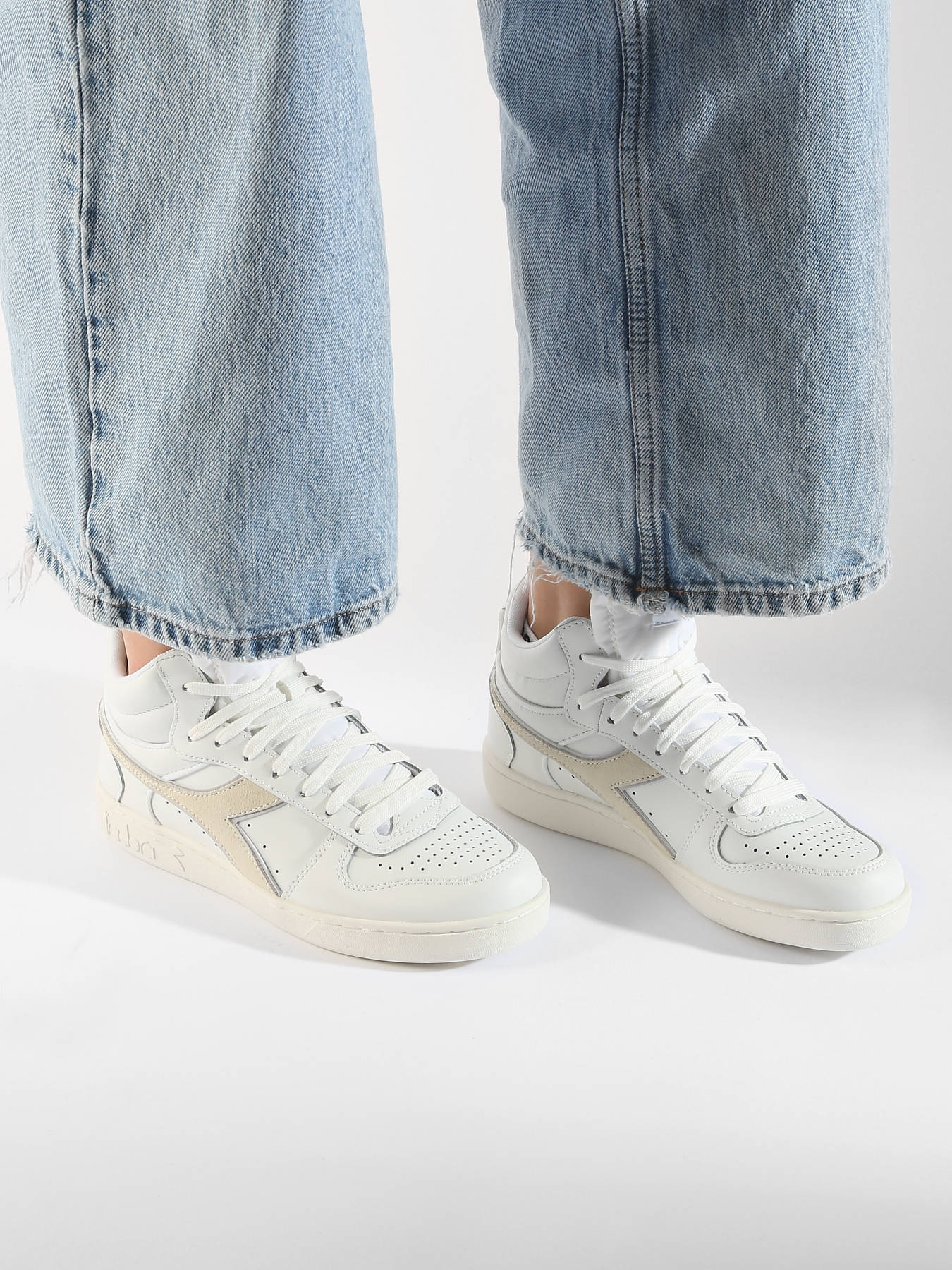 Sneakers Magic Demi Cut en cuir DIADORA