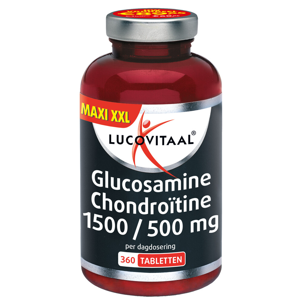 Lucovitaal Glucosamine Chondroïtine 1500/500 mg360 tabletten