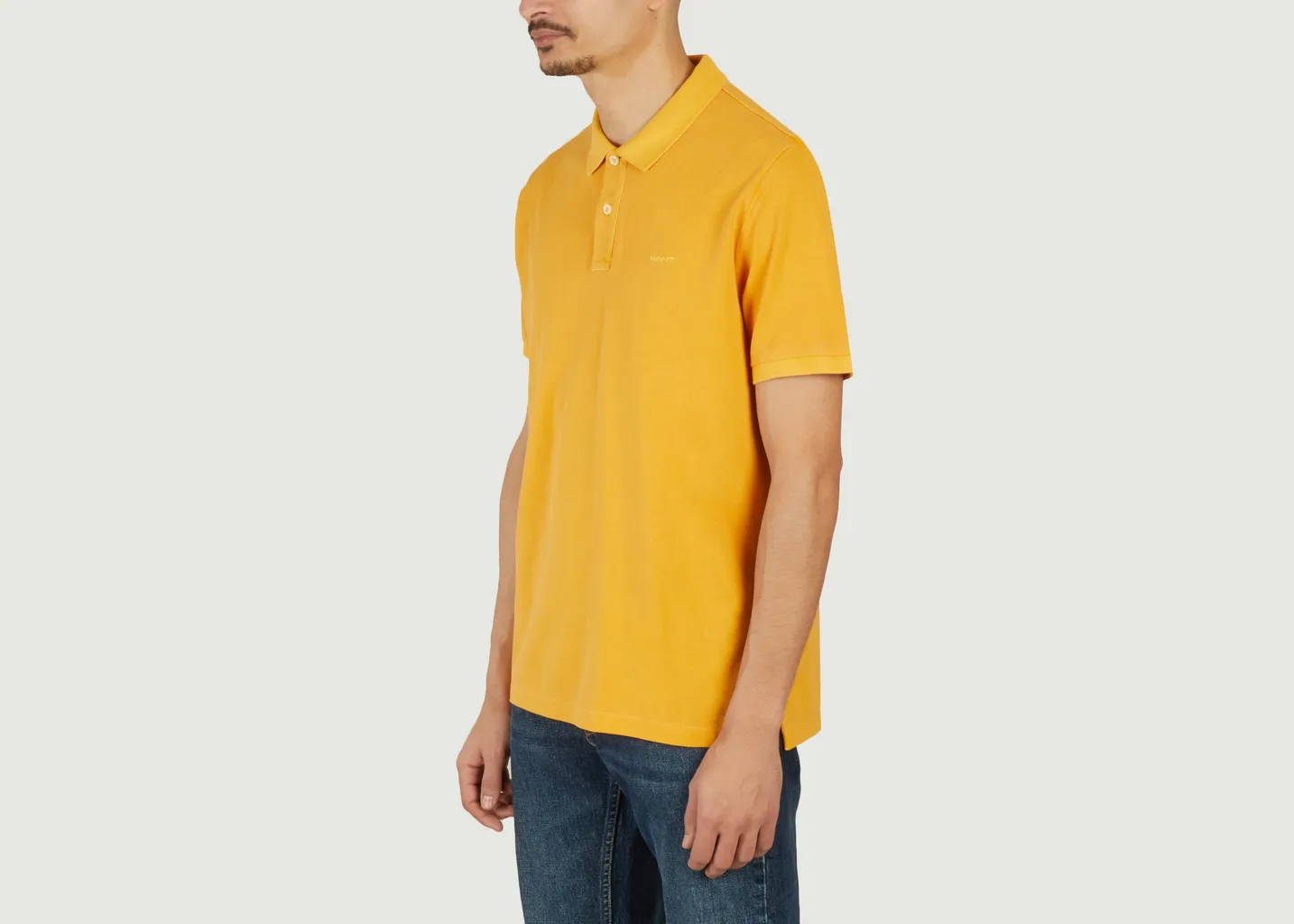 Polo en coton piqué Sunfaded Gant
