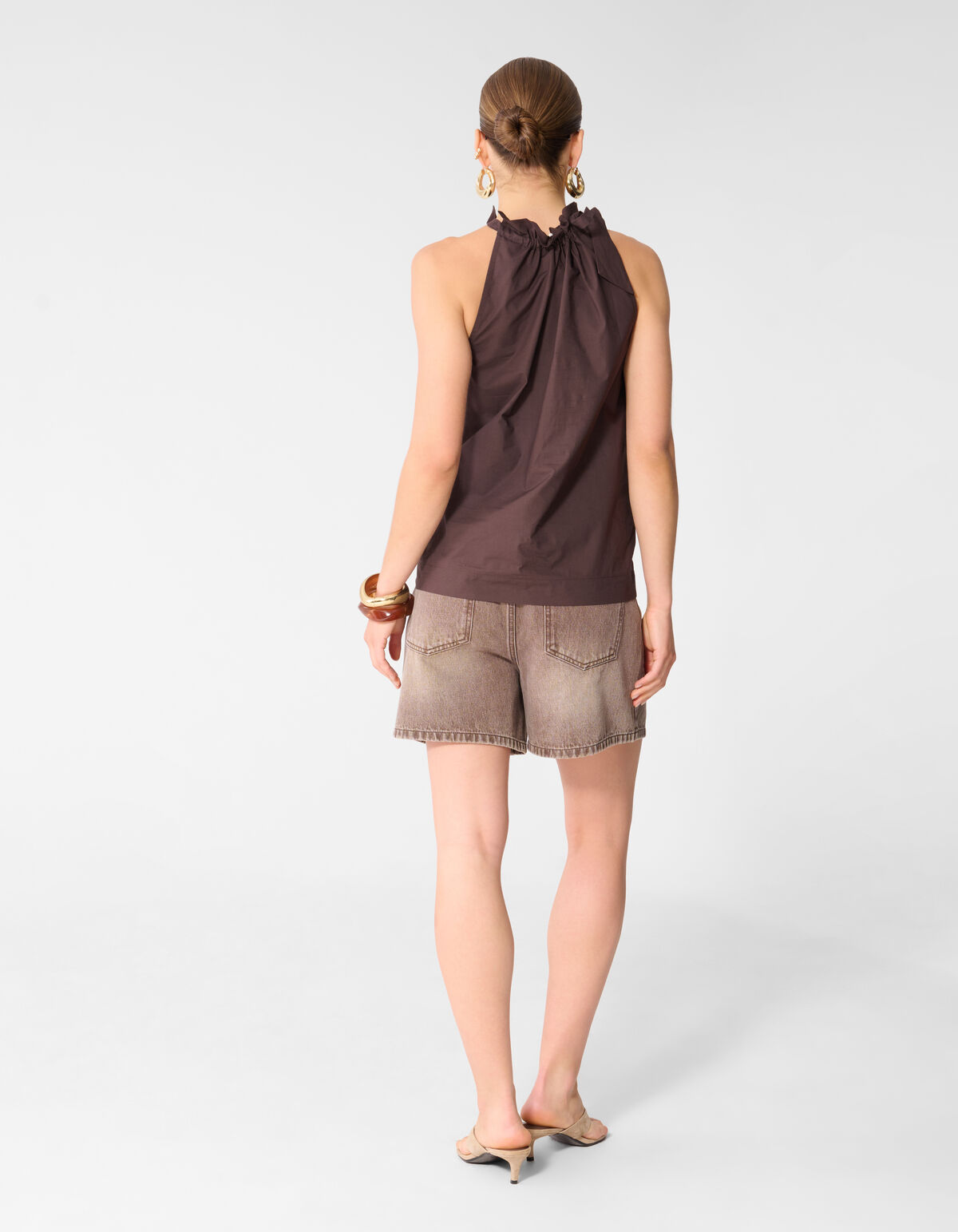 Halter Top Bruin