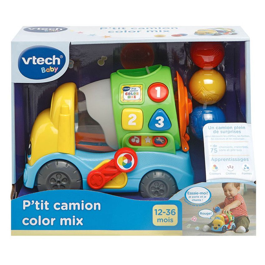 P'tit camion color mix - Ecru