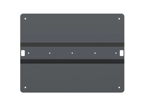 Multibrackets M Pro Series - Komponenter til montering (monteringsbase) - for kiosk - stål - sort - gulvstandermonterbar - for Samsung OM55N-D