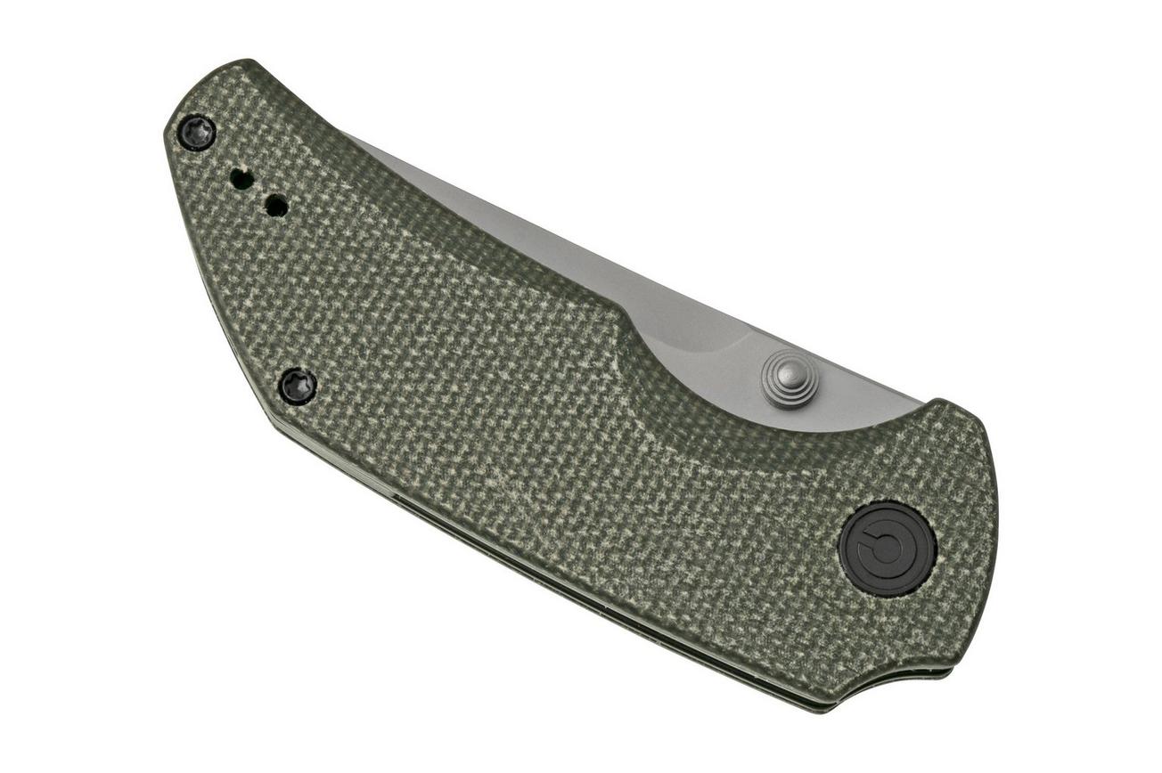 Civivi Thug 2 C20028C-3 Dark Green Micarta, zakmes