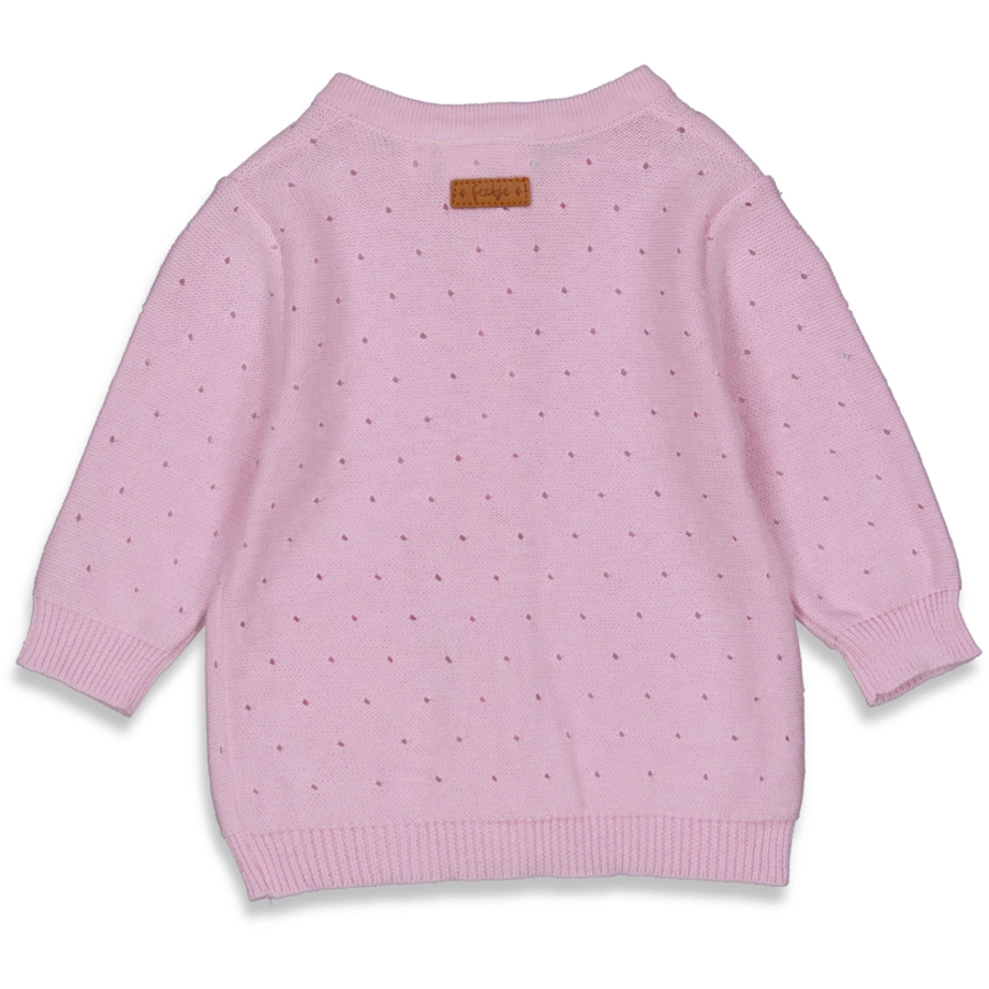 Feetje Strickjacke Cotton Candy Lila