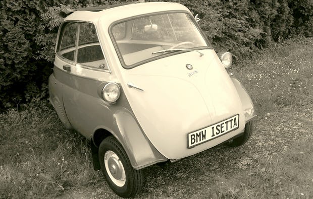 Oldtimer fahren in Hannover mit der Isetta