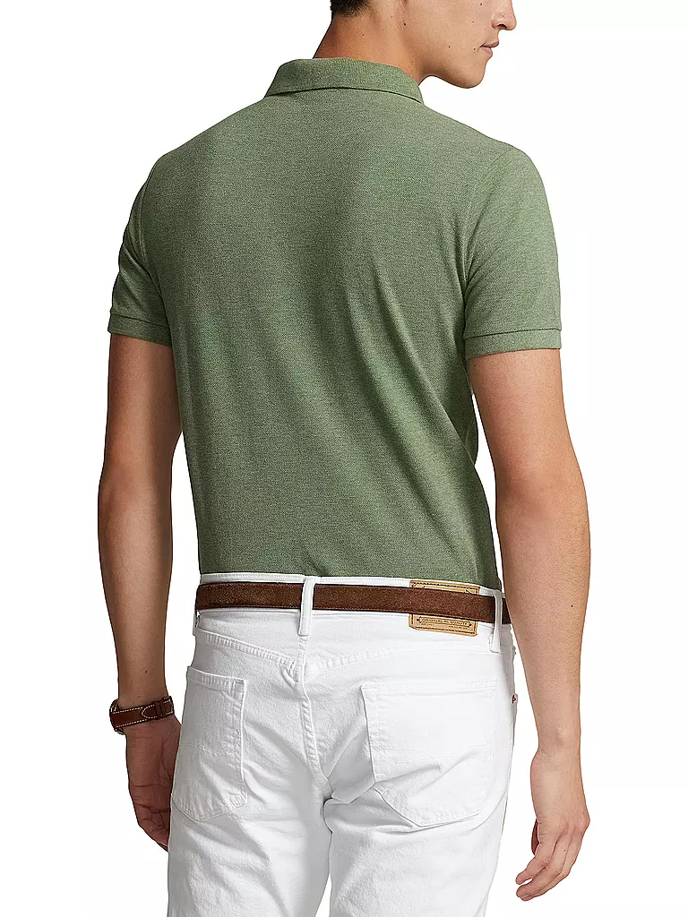 POLO RALPH LAUREN Poloshirt Custom Slim Fit olive