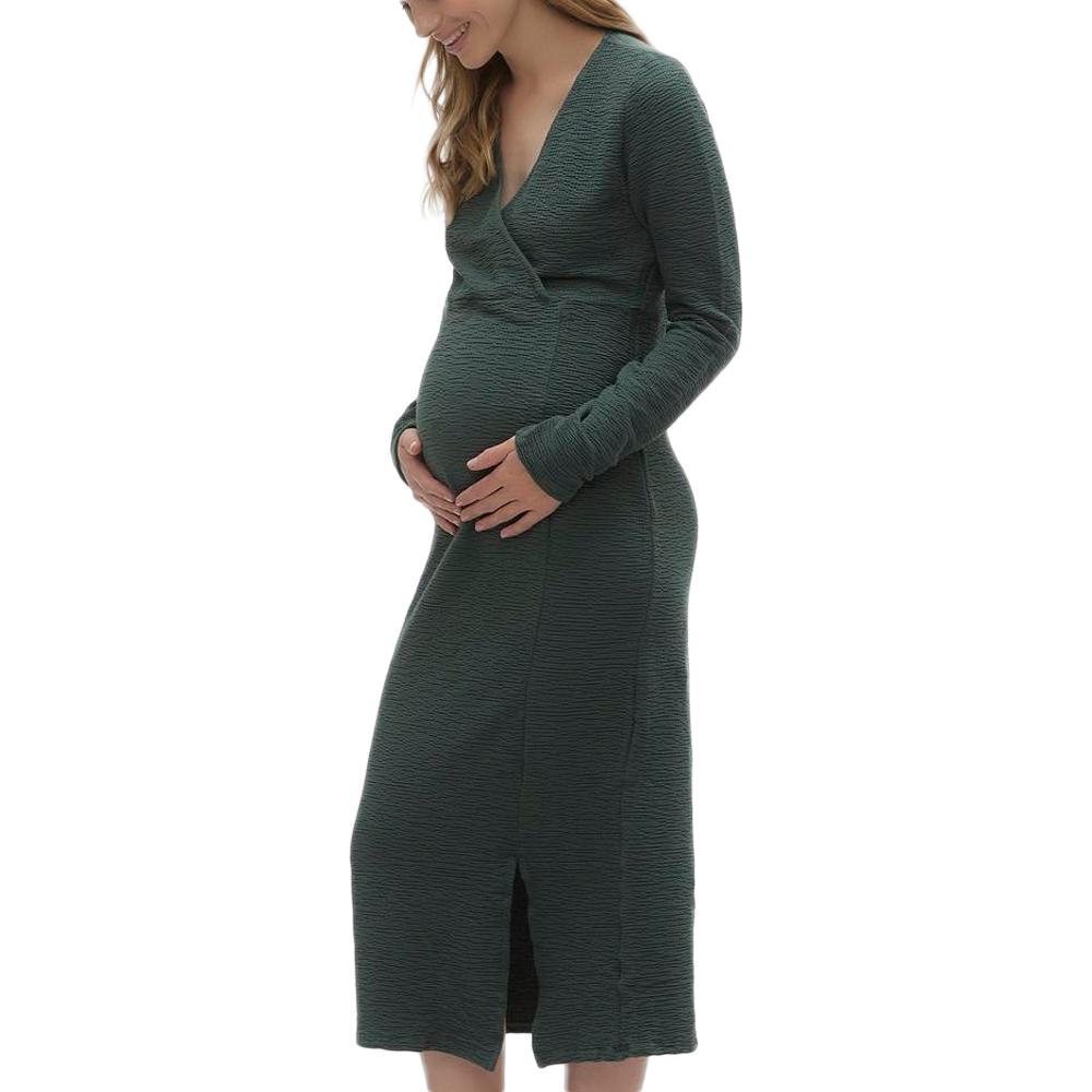 Mamalicious Robe de Grossesse Kaki Femme Mamalicious Asia