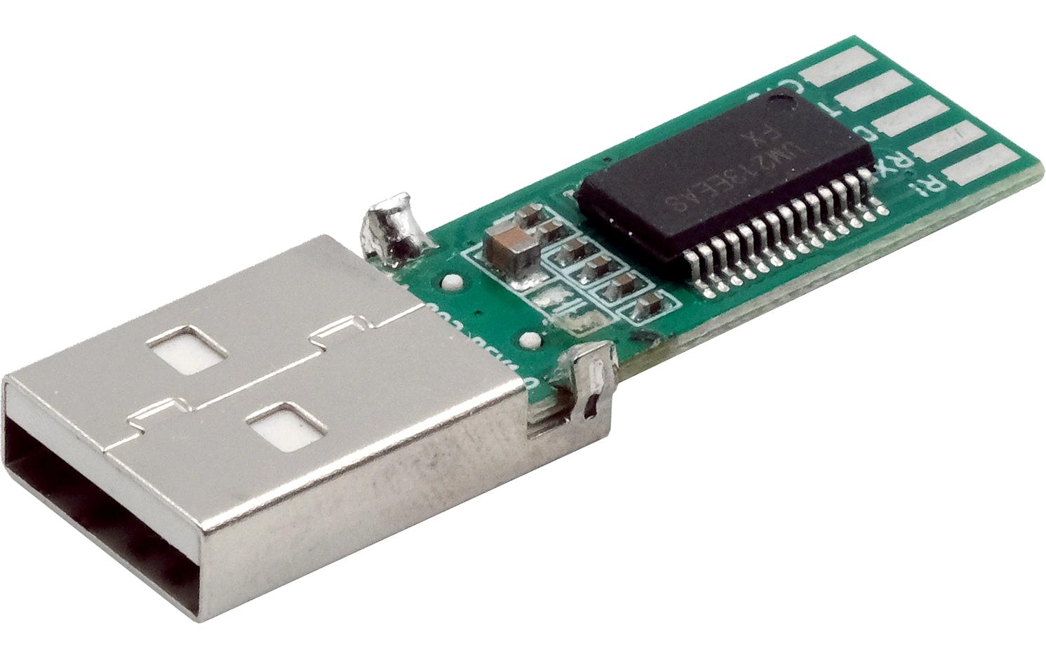 Schnittstellenkabel USB EX-13101USB zu 1S Seriell RS-232 Konverter-Board (FTDI Chipsatz)