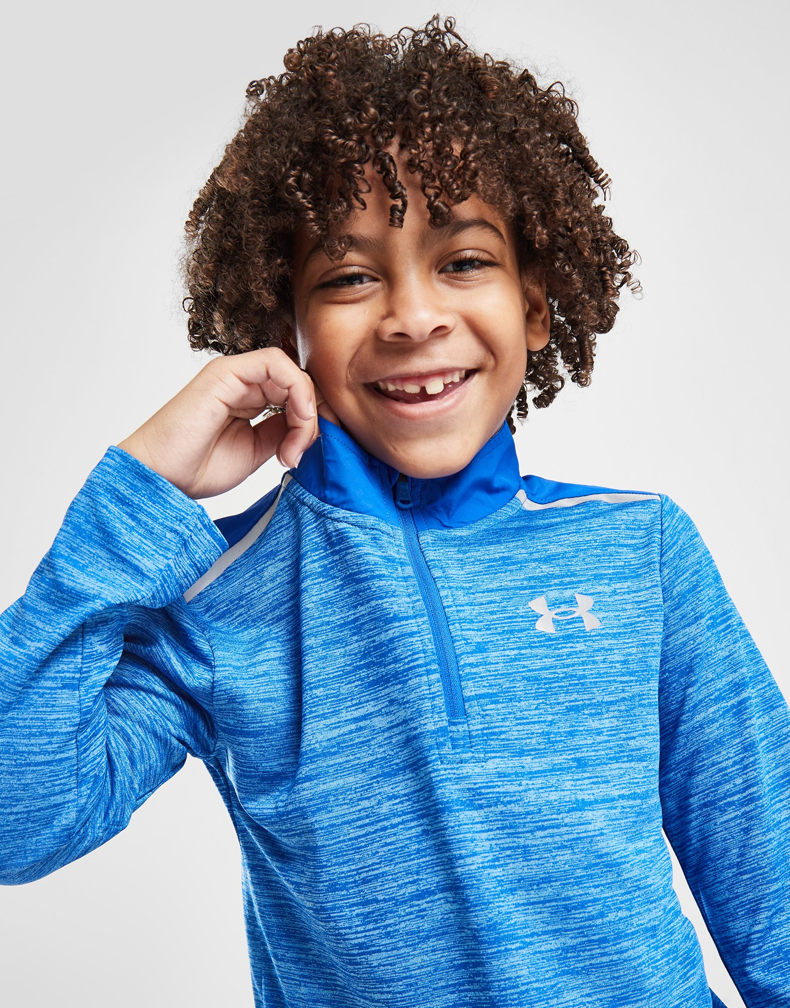 Under Armour Ensemble Haut Zippé/Short Woven Panel Enfant