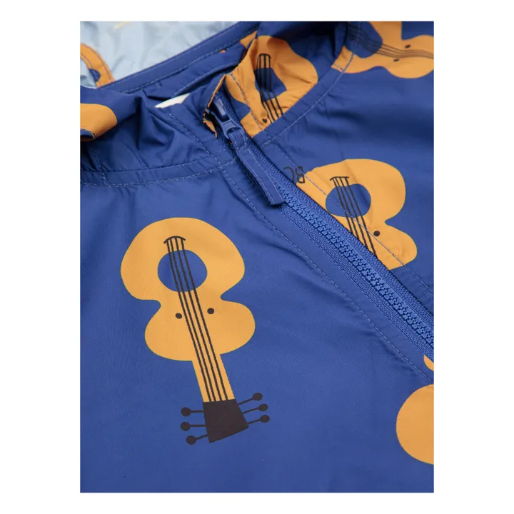 Bobo Choses Coupe-Vent Matière Recyclée Guitares | Bleu