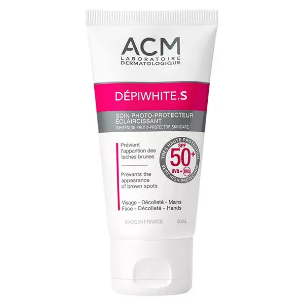 ACM Dépiwhite Fotoprotetor Clareador FPS 50+ 50ml