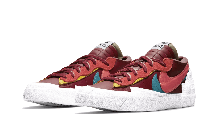 Nike Blazer Low Sacai Kaws Red