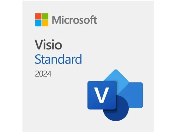 Microsoft Visio Standard 2024 - Licens - ESD - Win - All Languages