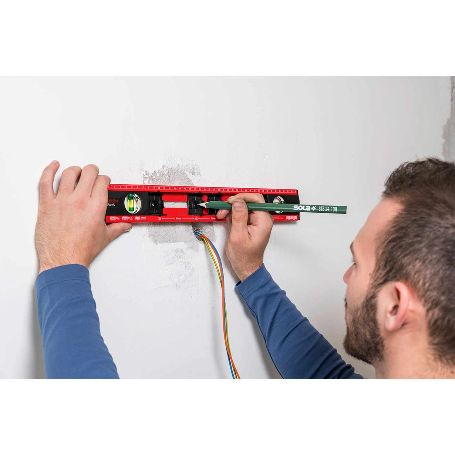 Sola Electric Aftekenwaterpas - 410mm