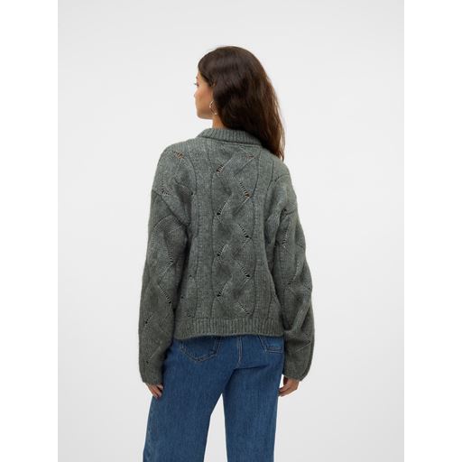 Vero Moda Lina Striktrøje, Balsam Green, L
