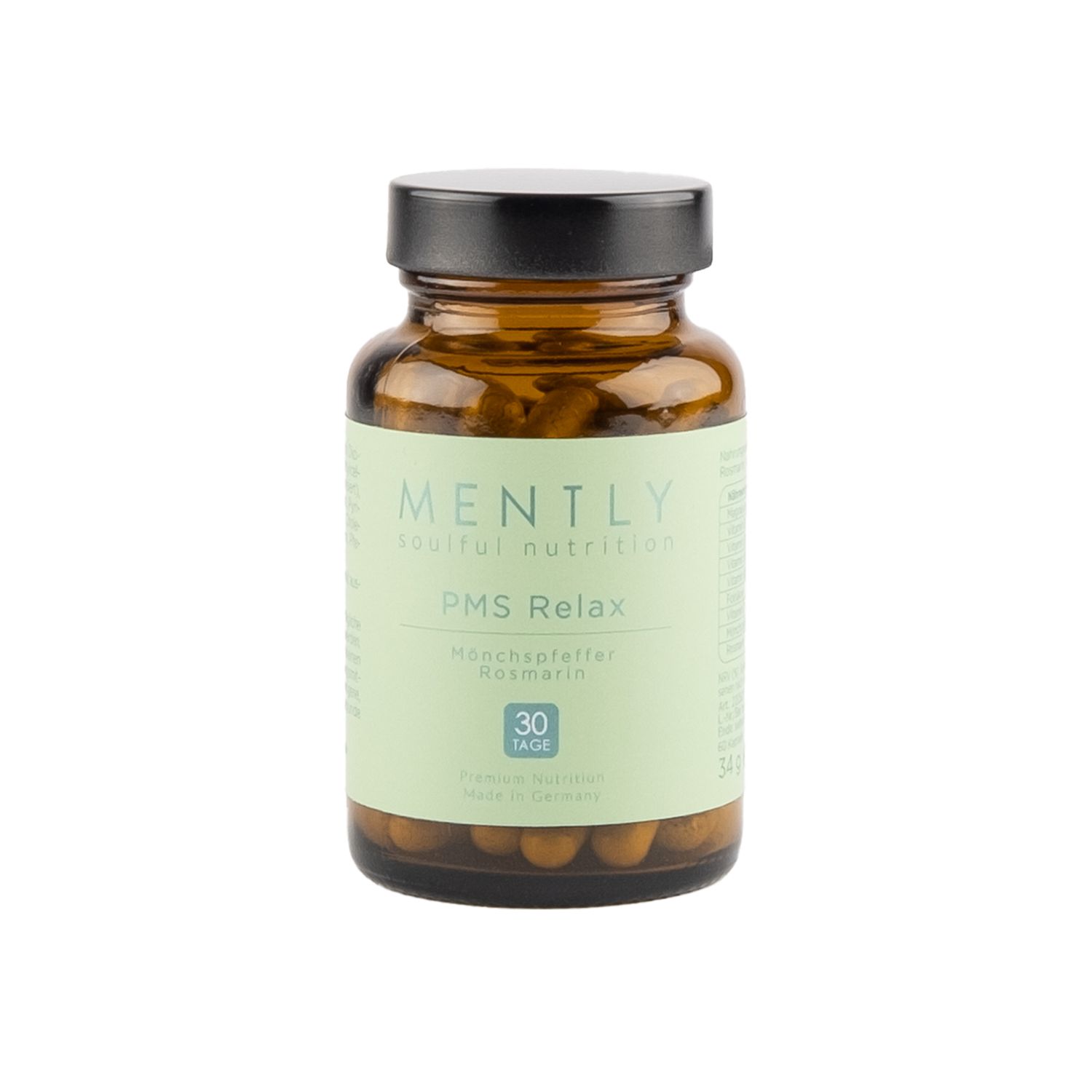 MENTLY PMS Relax mit Mönchspfeffer & Vitamin B6