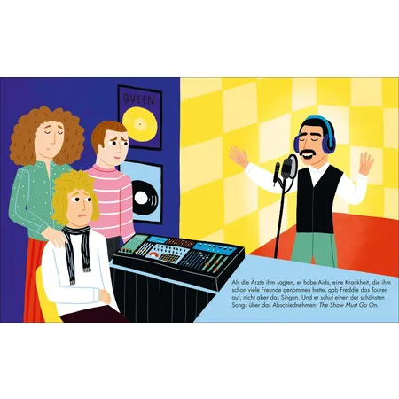 Suhrkamp Verlag Little People, Big Dreams - Freddy Mercury