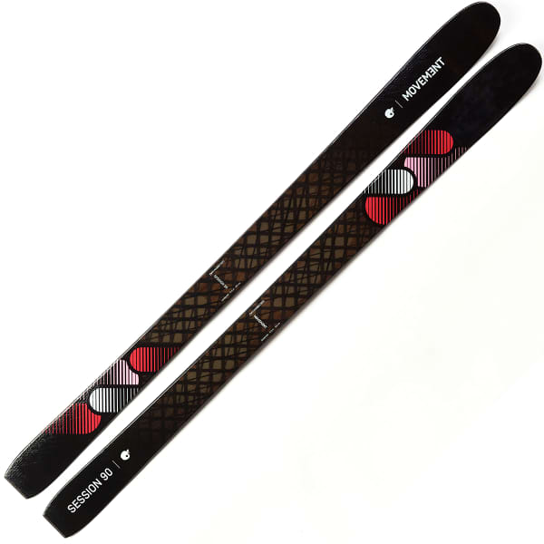 Ski de randonnée MOVEMENT SESSION 90 W BLACK/WHITE/RED