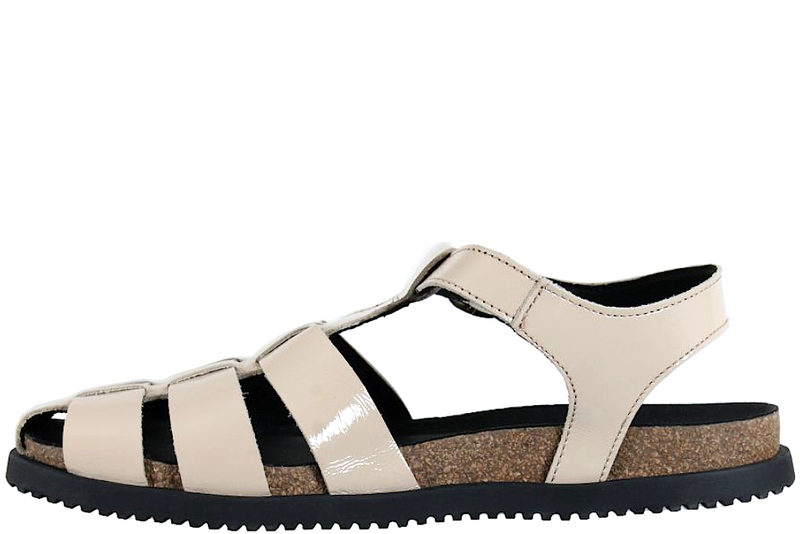 NATURE MALENE SANDAL I BEIGE LAKSKIND