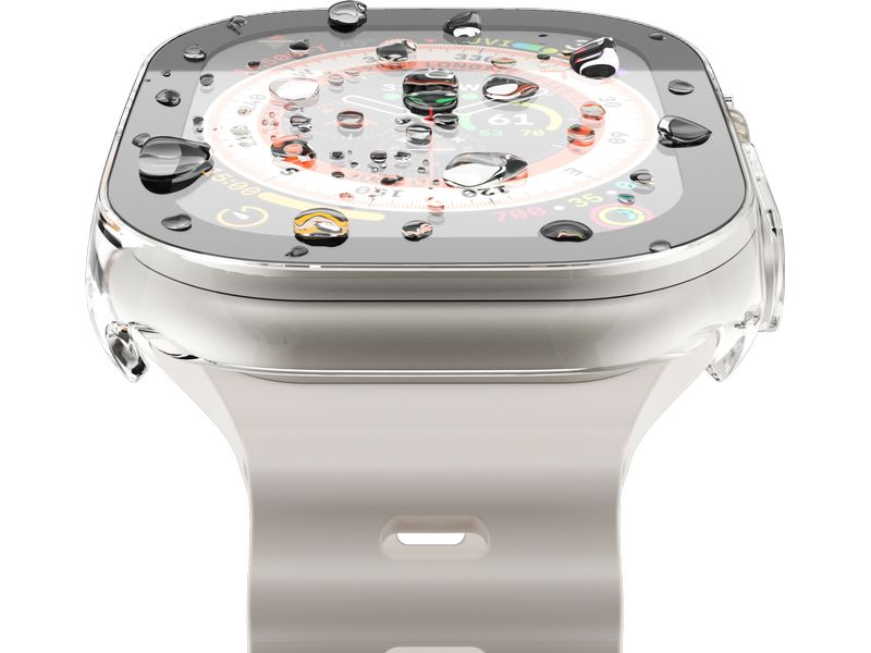Vonmählen Displayschutz Thin Apple Watch Ultra Transparent Displayschutz für die Apple Watch Ultra