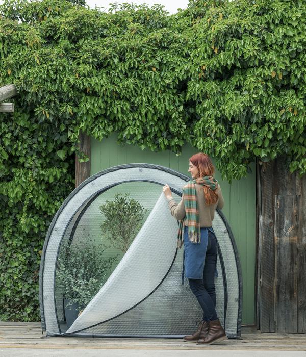 Dehner Winterschutzzelt Midgard, transparent,