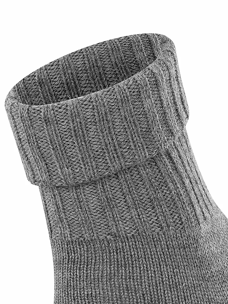 BURLINGTON Damen Socken PLYMOUTH 36-41 dark grey grau