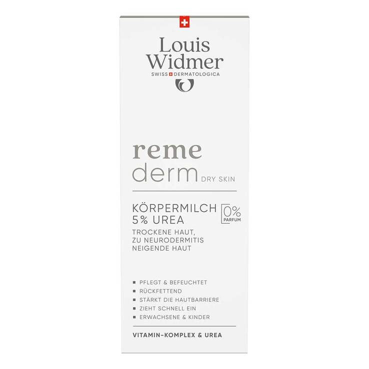 Widmer remederm dry Skin Körpermilch 5% Urea, 200 ml