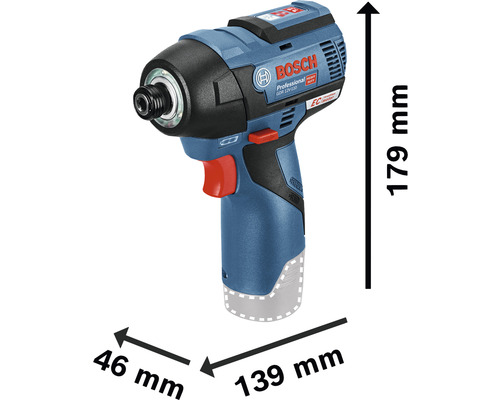 Bosch Professional GDR 12V-110 accu slagschroevendraaier, zonder accu en lader